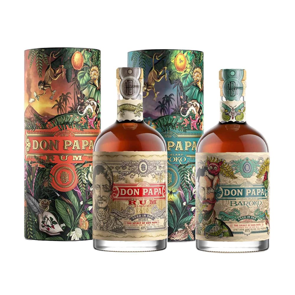 Don Papa Eco 7 Jahre 0,7L + Baroko 0,7L im Set –