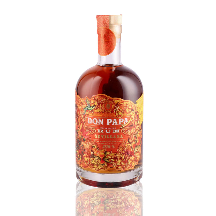 Don Papa Sevillana mit 0,7 Liter und 40 % Vol.