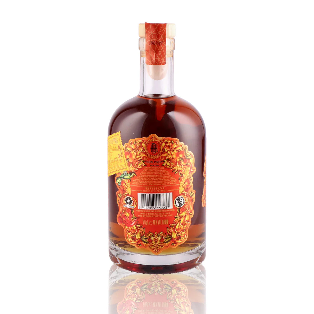 Don Papa Sevillana mit 0,7 Liter und 40 % Vol.